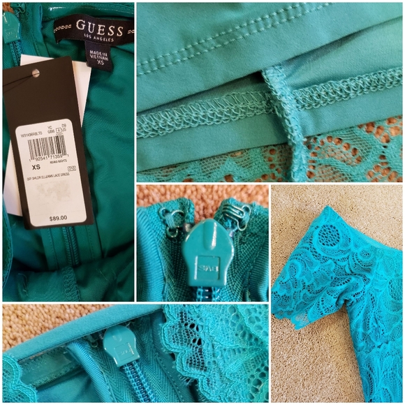 Guess Dresses Guess Offshoulder Elleann Lace Dress Xs Poshmark